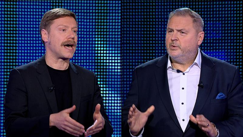 Ki vállalja Európa újrafegyverzésének költségeit? Schirdewan és Terras összecsapása a Ringben.